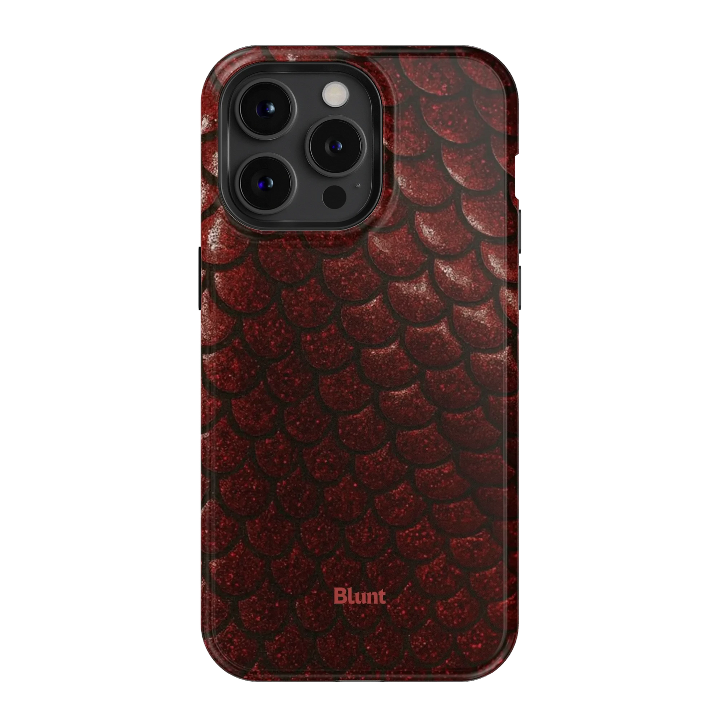 Crimson Depth iPhone Case