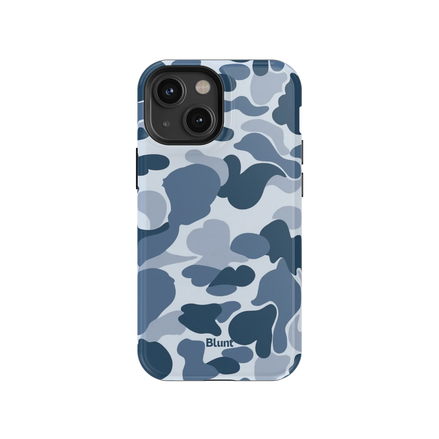 Bluish Camo iPhone Case
