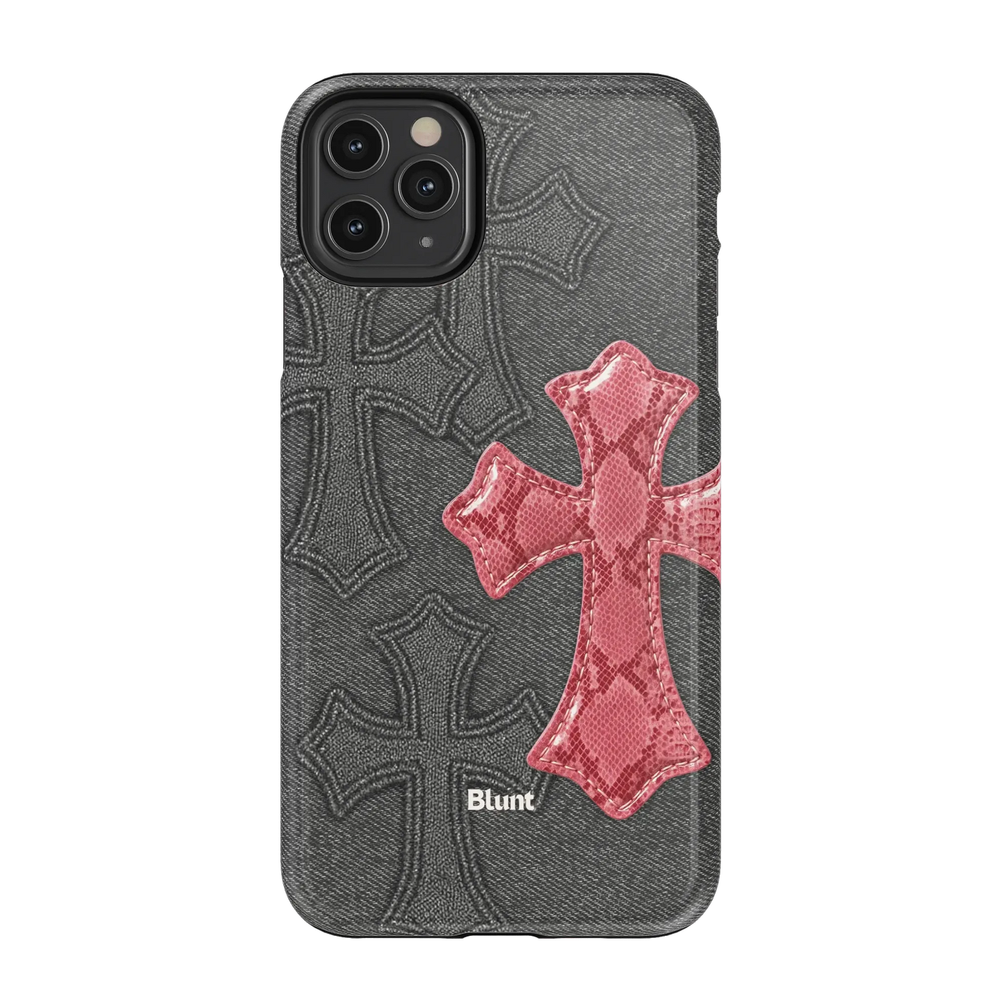 Pinkscale Cross iPhone Case