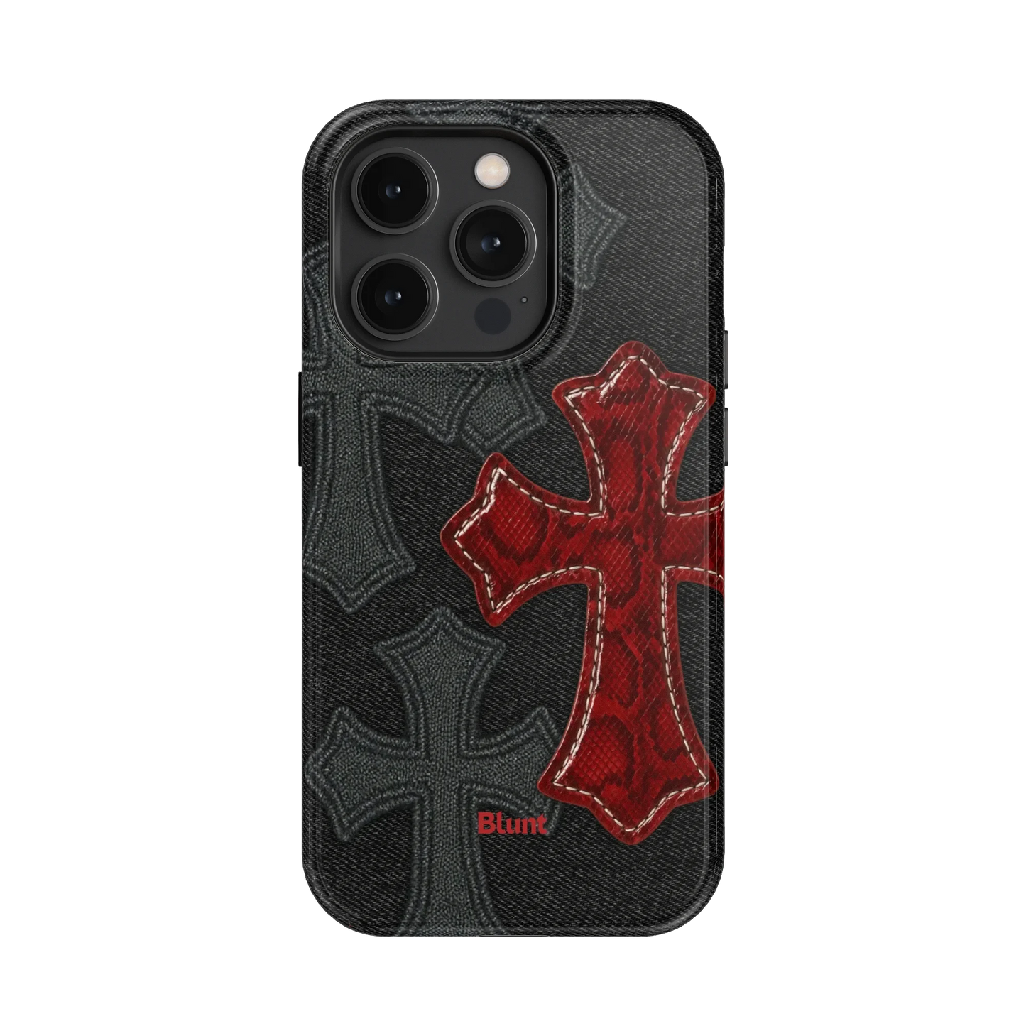 Crimson Cross iPhone Case