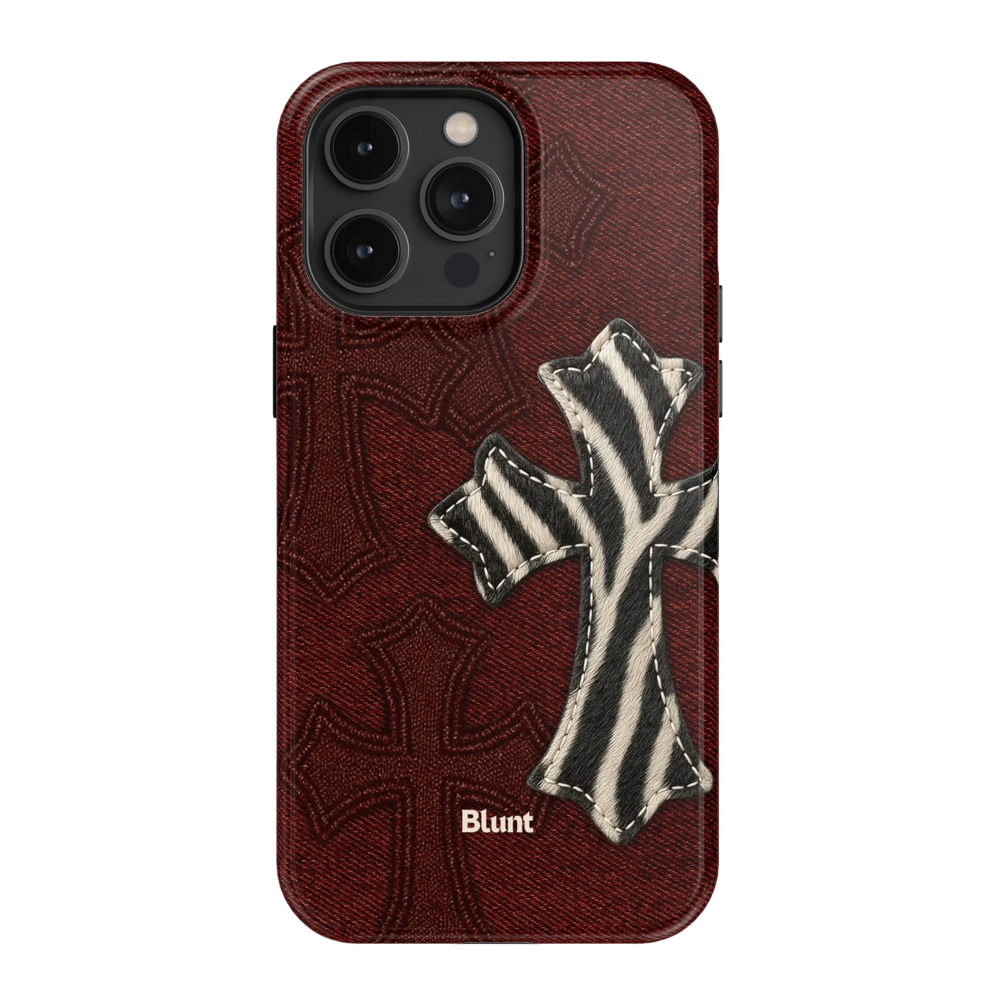 Zebrascale Cross iPhone Case