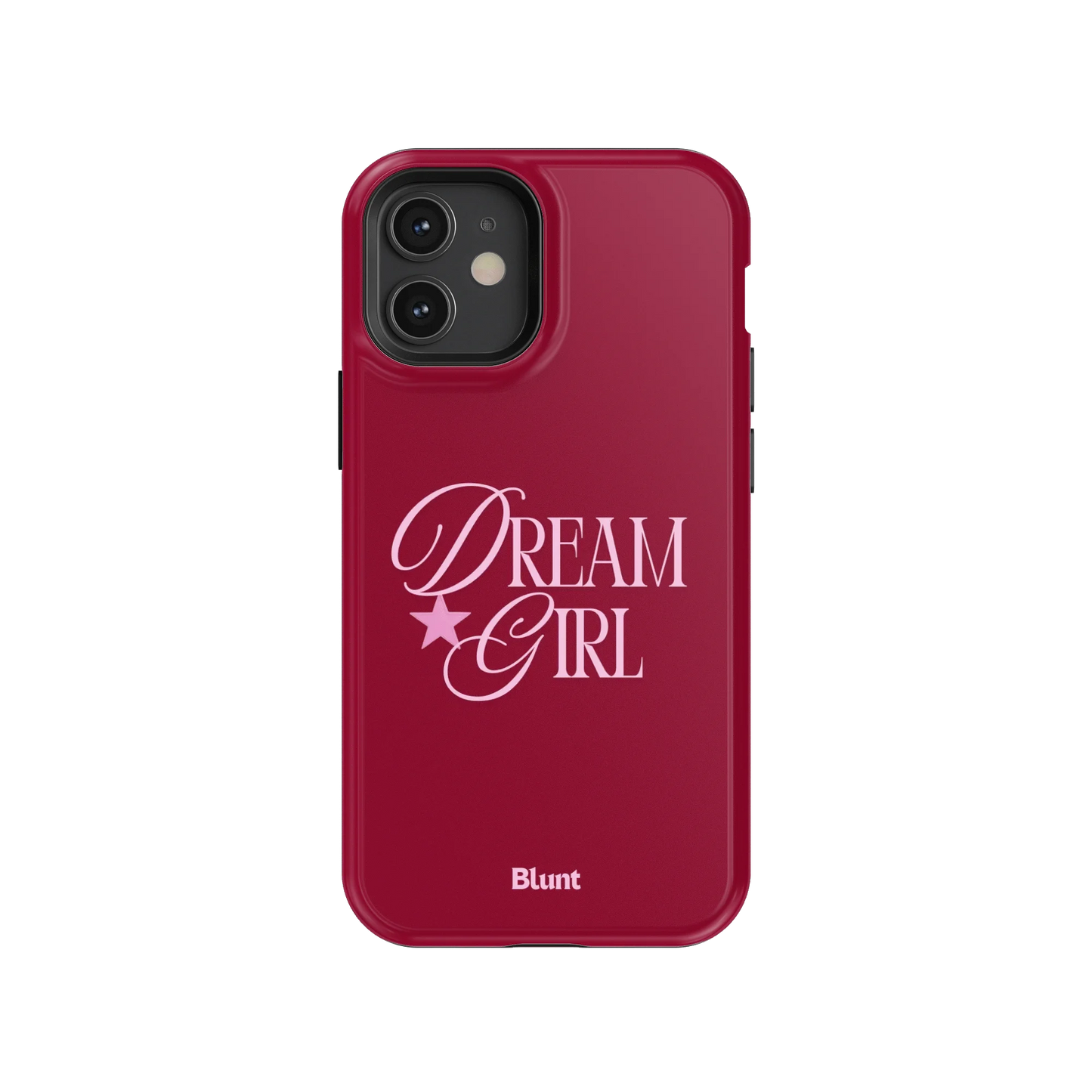 Dream Girl Maroon iPhone Case