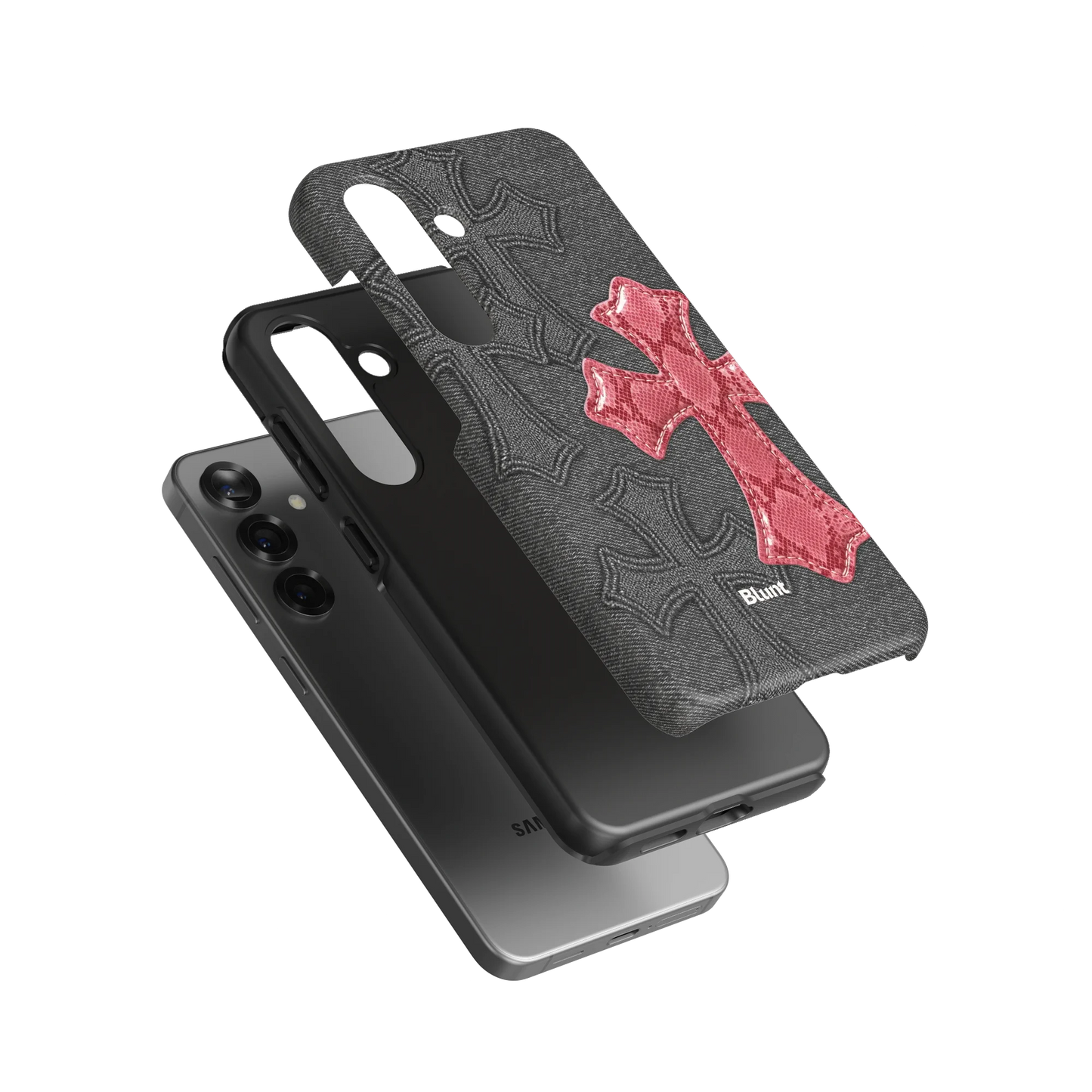 Pinkscale Cross Samsung Case