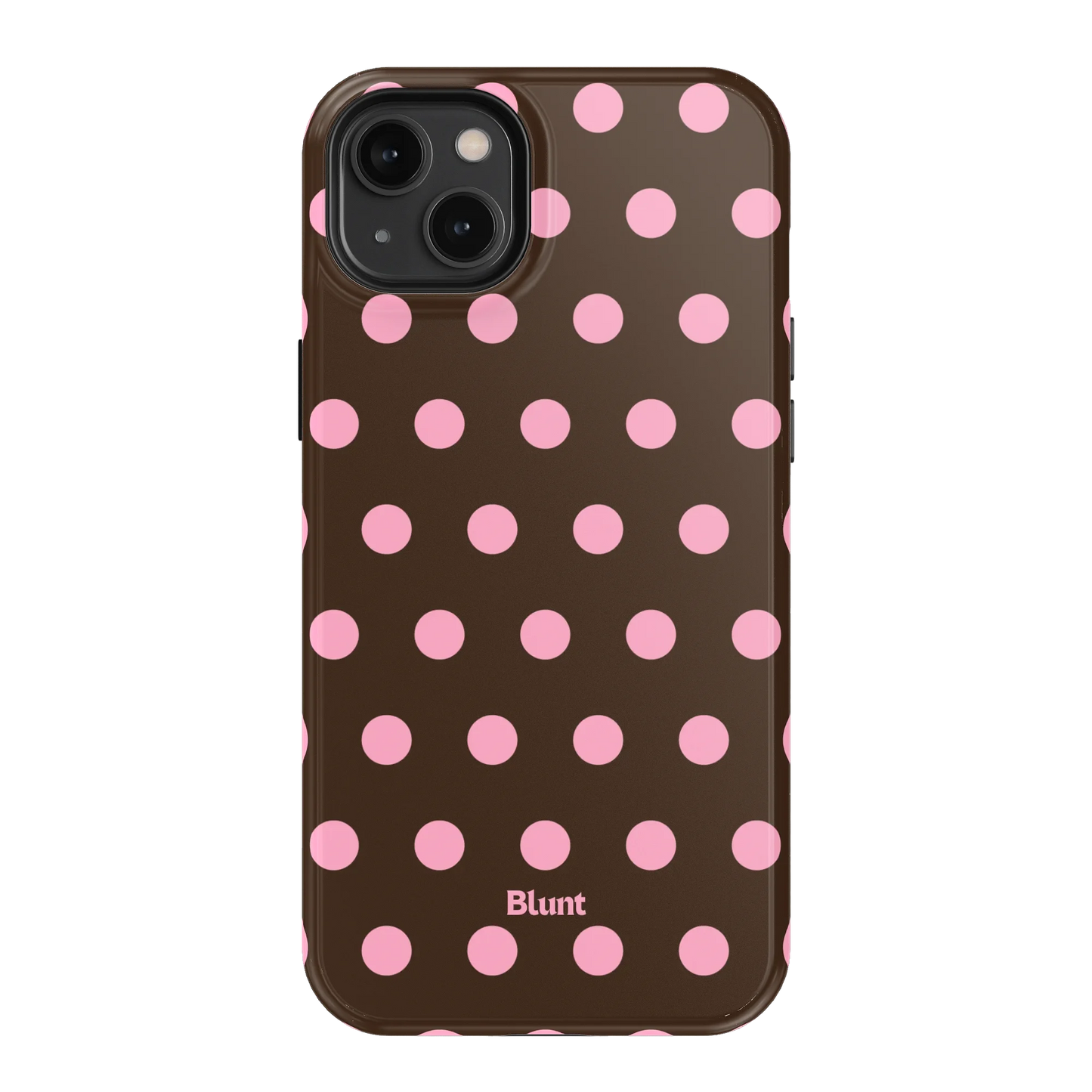 Chocolate Polka iPhone Case