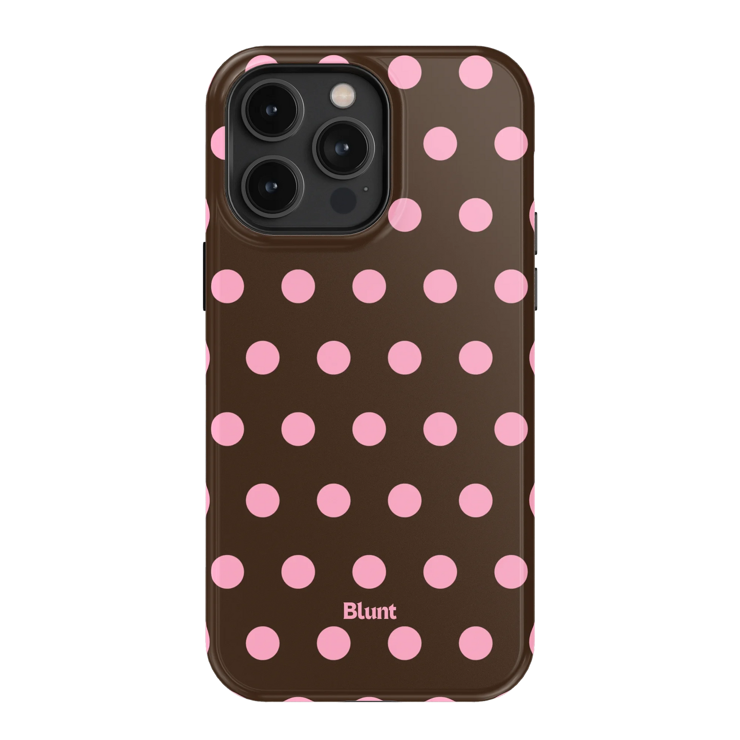 Chocolate Polka iPhone Case