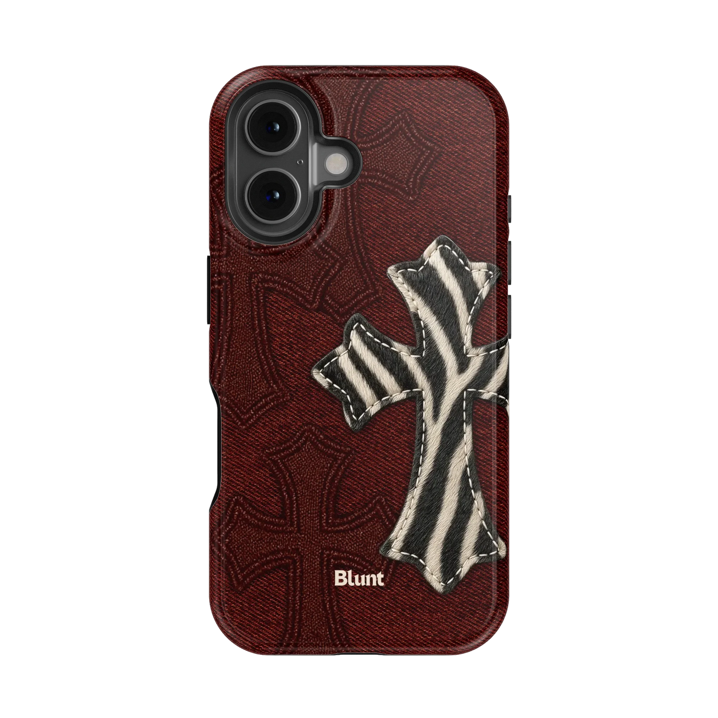 Zebrascale Cross iPhone Case