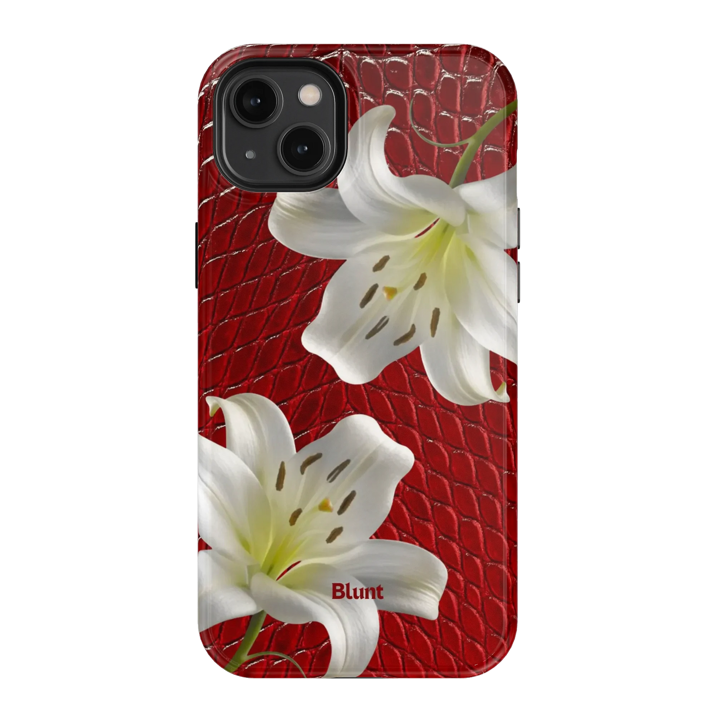 Crimson Lily iPhone Case