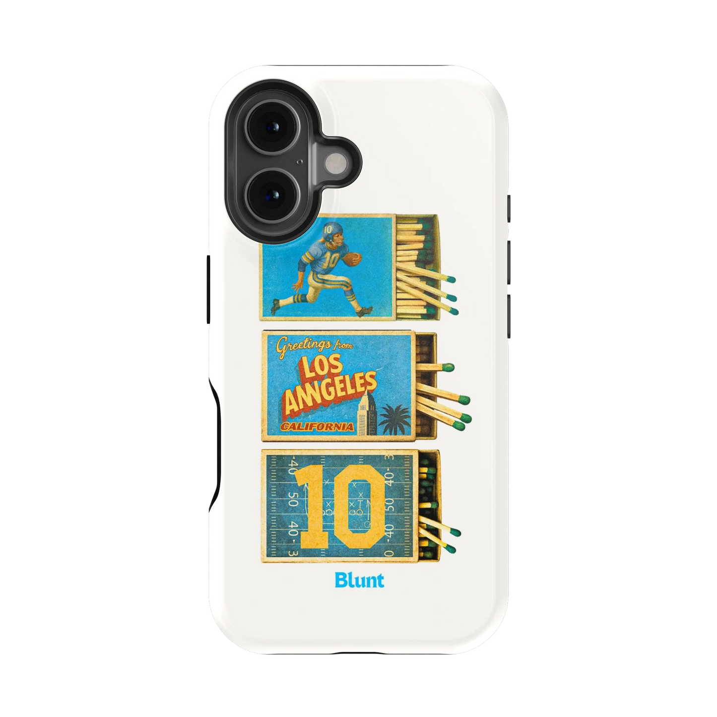 LA Coast Football iPhone Case