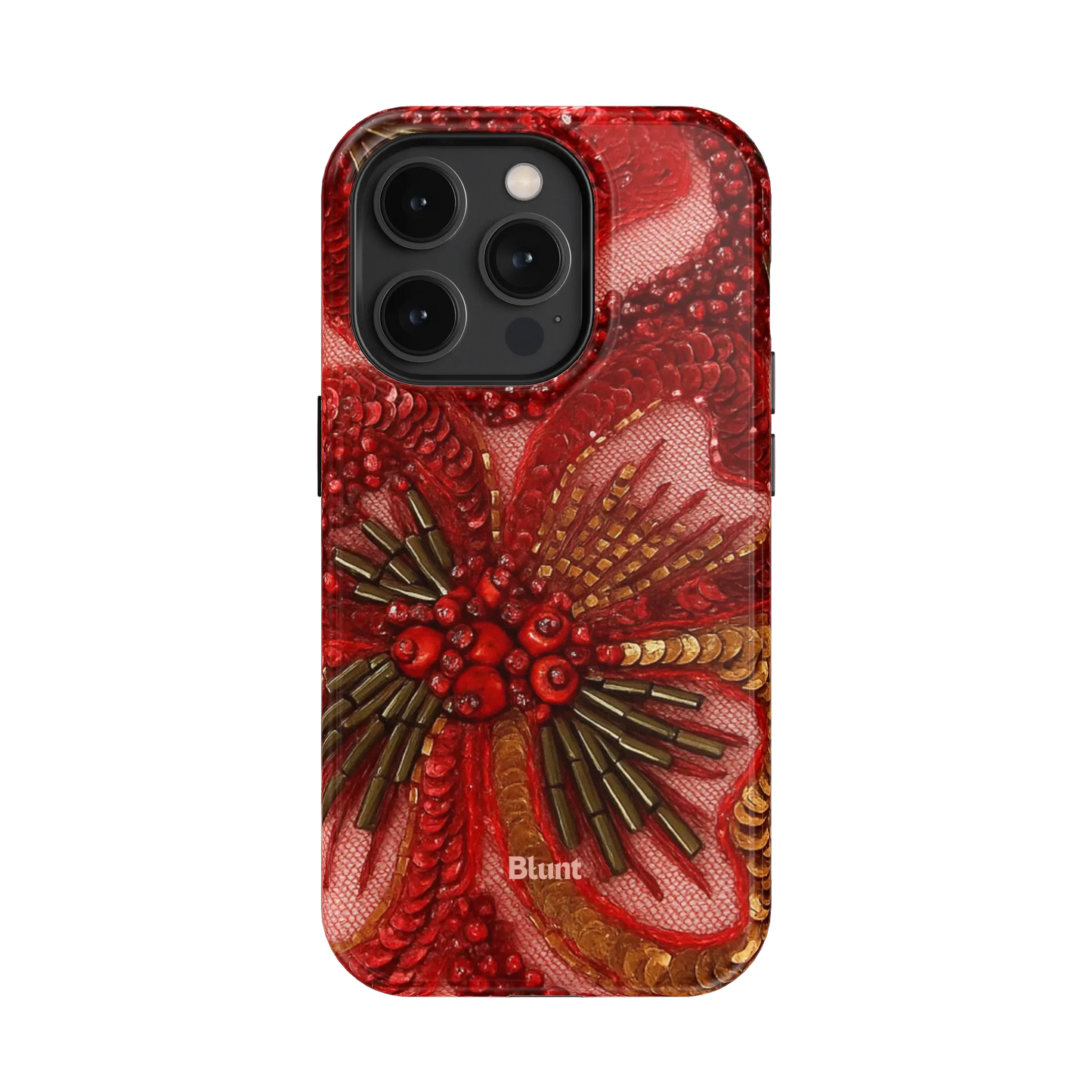 Crimson iPhone Case