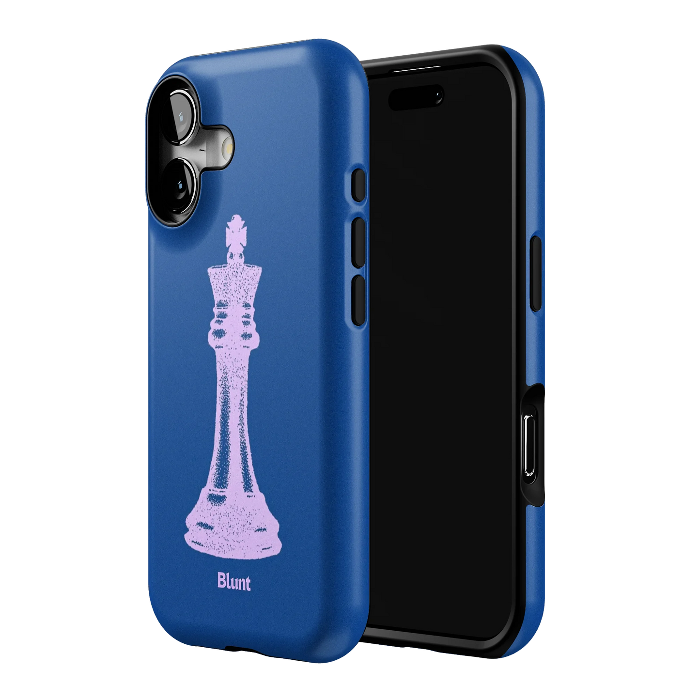 Royal Blue King iPhone Case
