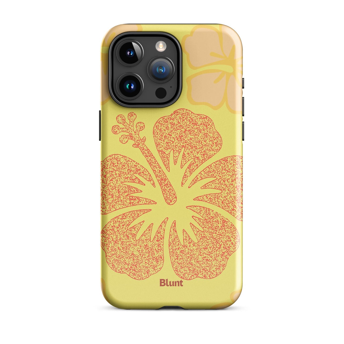 Yellow Hibiscus iPhone Case - Blunt Cases
