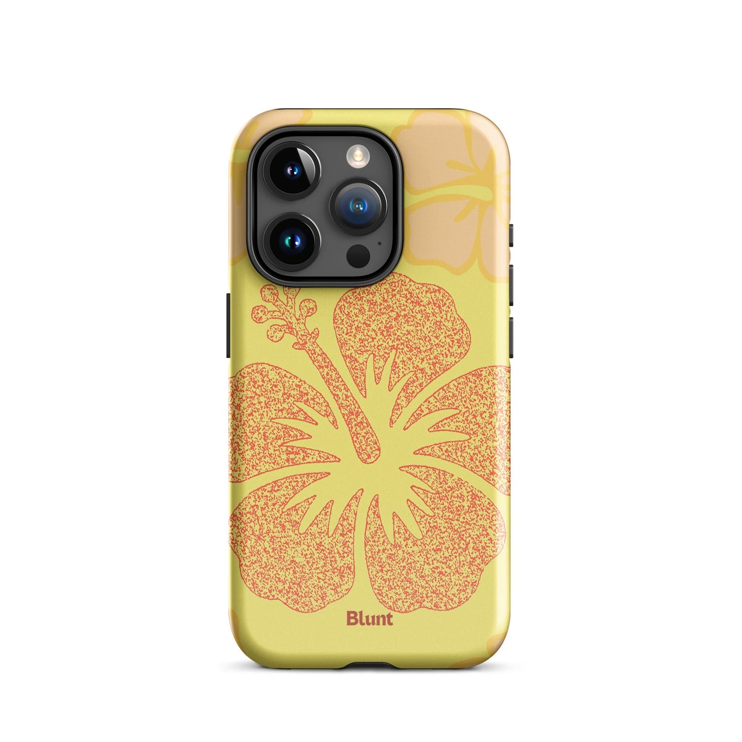 Yellow Hibiscus iPhone Case - Blunt Cases
