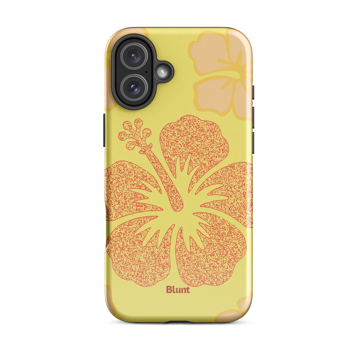Yellow Hibiscus iPhone Case - Blunt Cases