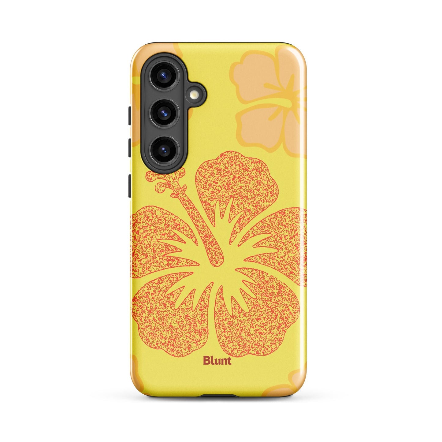 Yellow Hibiscus Samsung Case - Blunt Cases