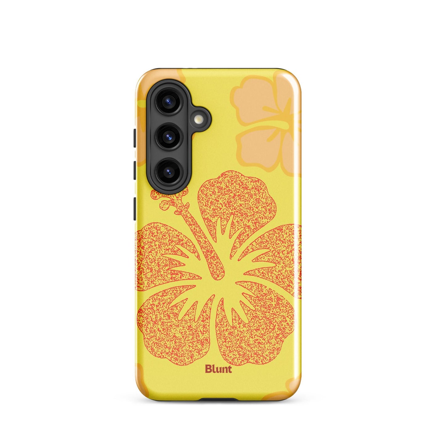 Yellow Hibiscus Samsung Case - Blunt Cases