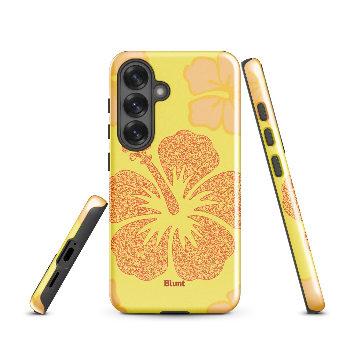 Yellow Hibiscus Samsung Case - Blunt Cases