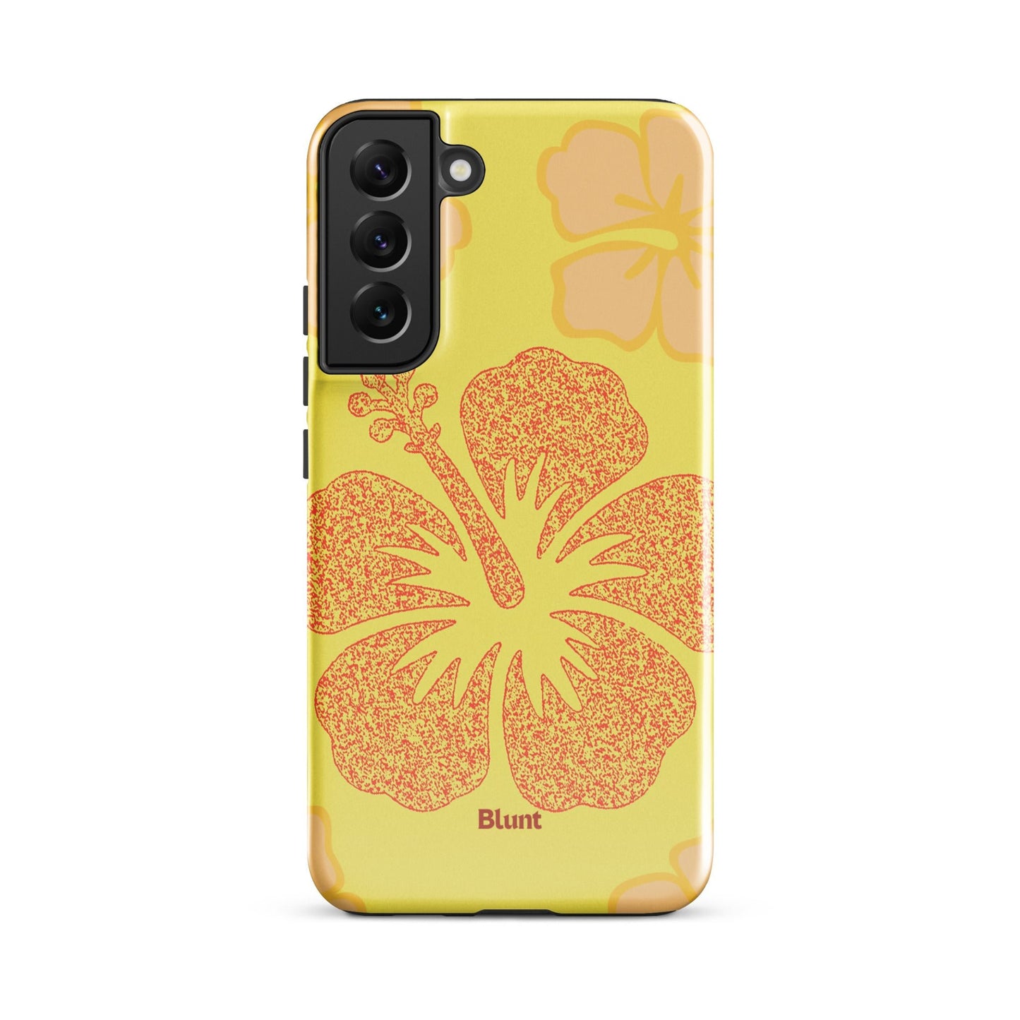Yellow Hibiscus Samsung Case - Blunt Cases