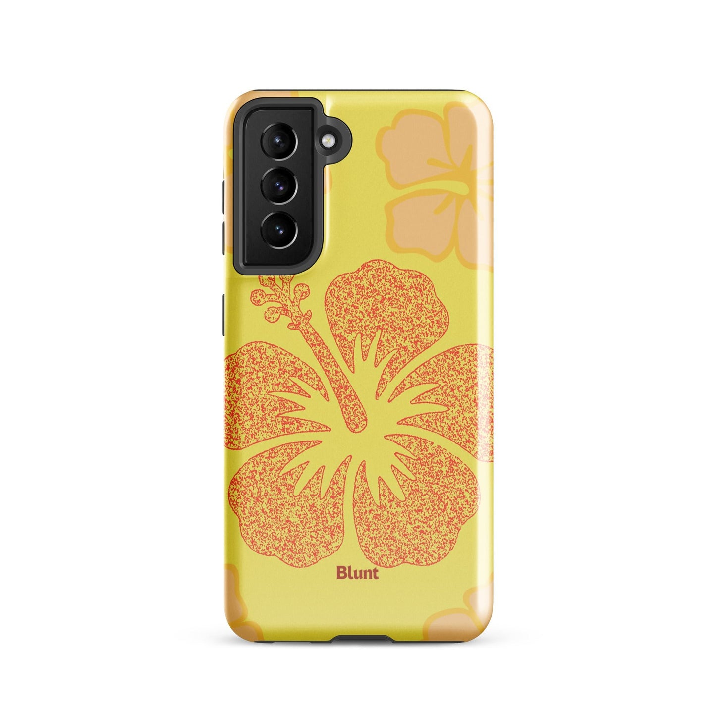 Yellow Hibiscus Samsung Case - Blunt Cases