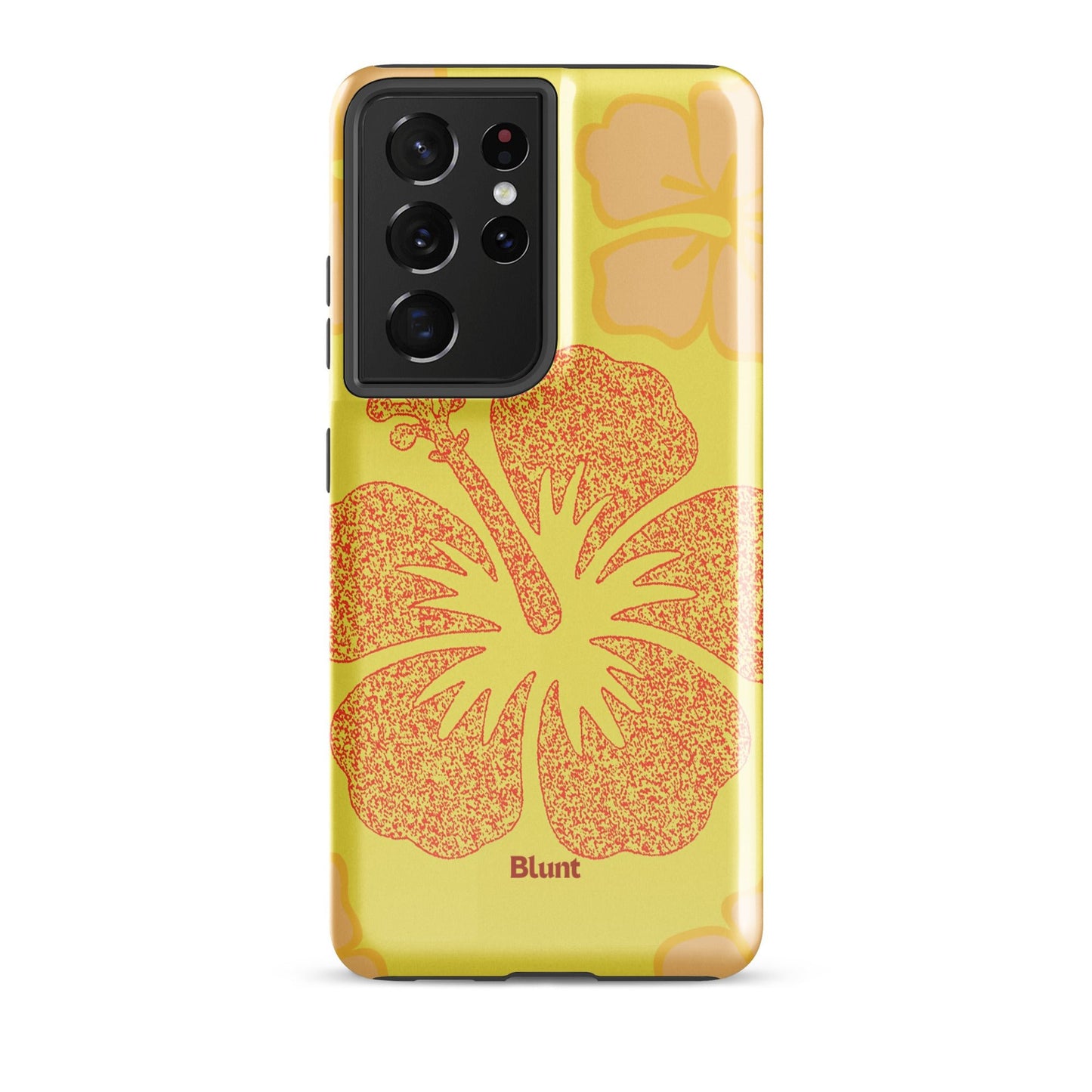 Yellow Hibiscus Samsung Case - Blunt Cases