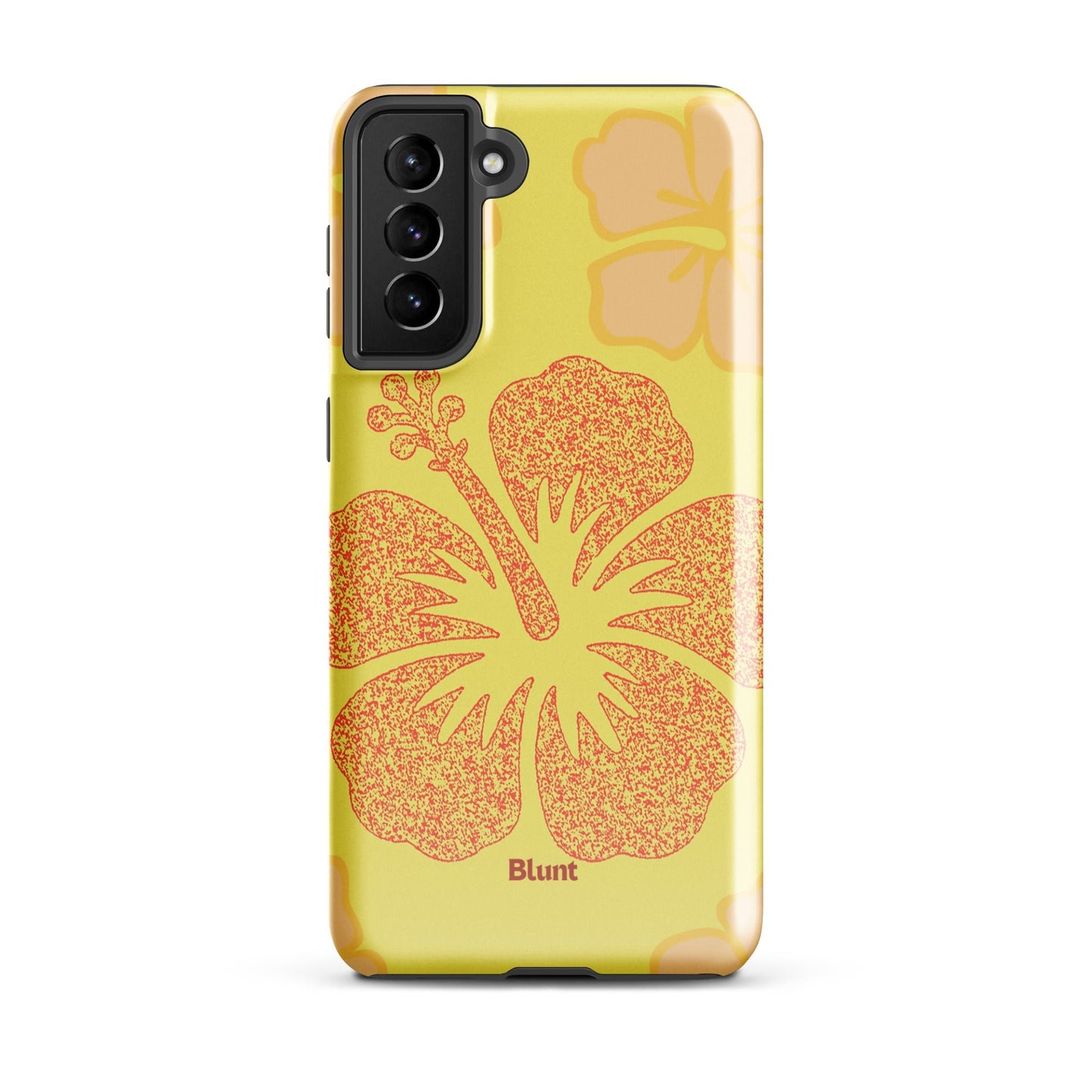 Yellow Hibiscus Samsung Case - Blunt Cases