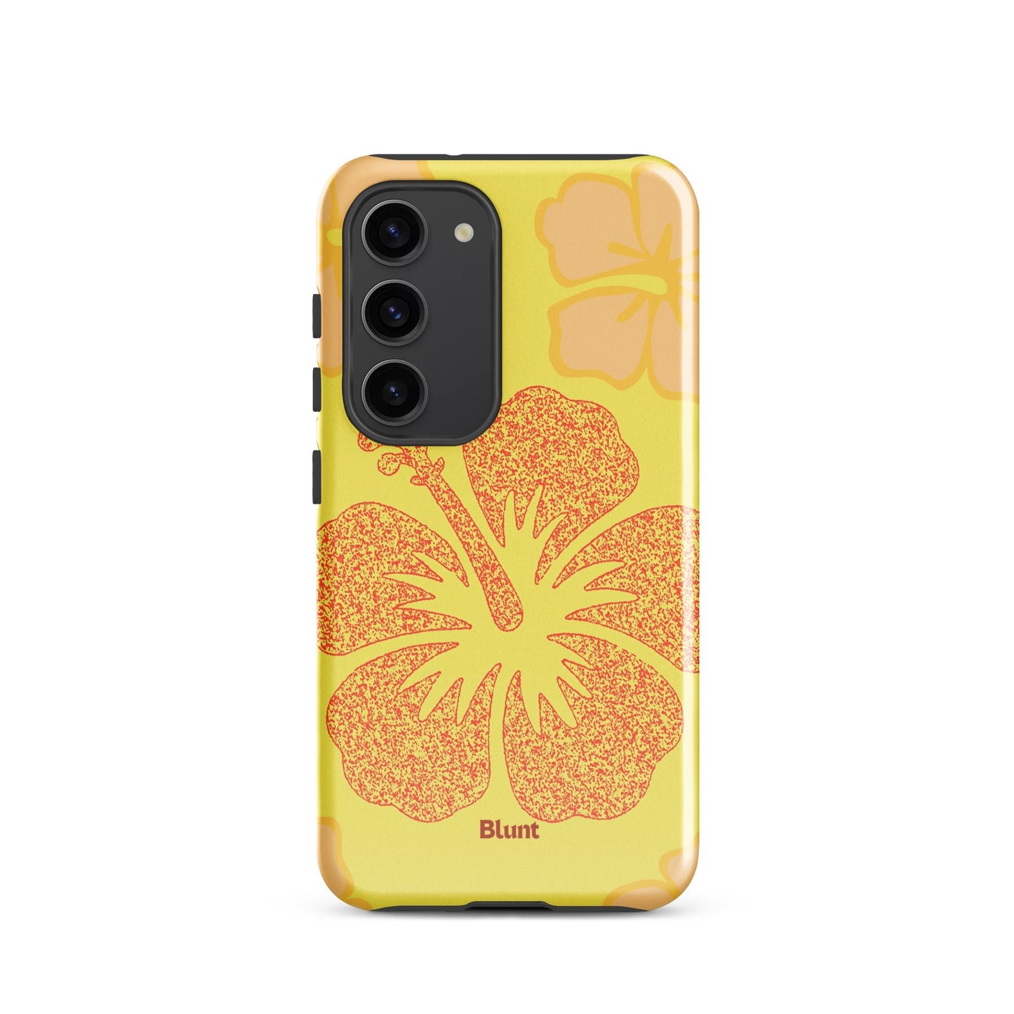 Yellow Hibiscus Samsung Case - Blunt Cases