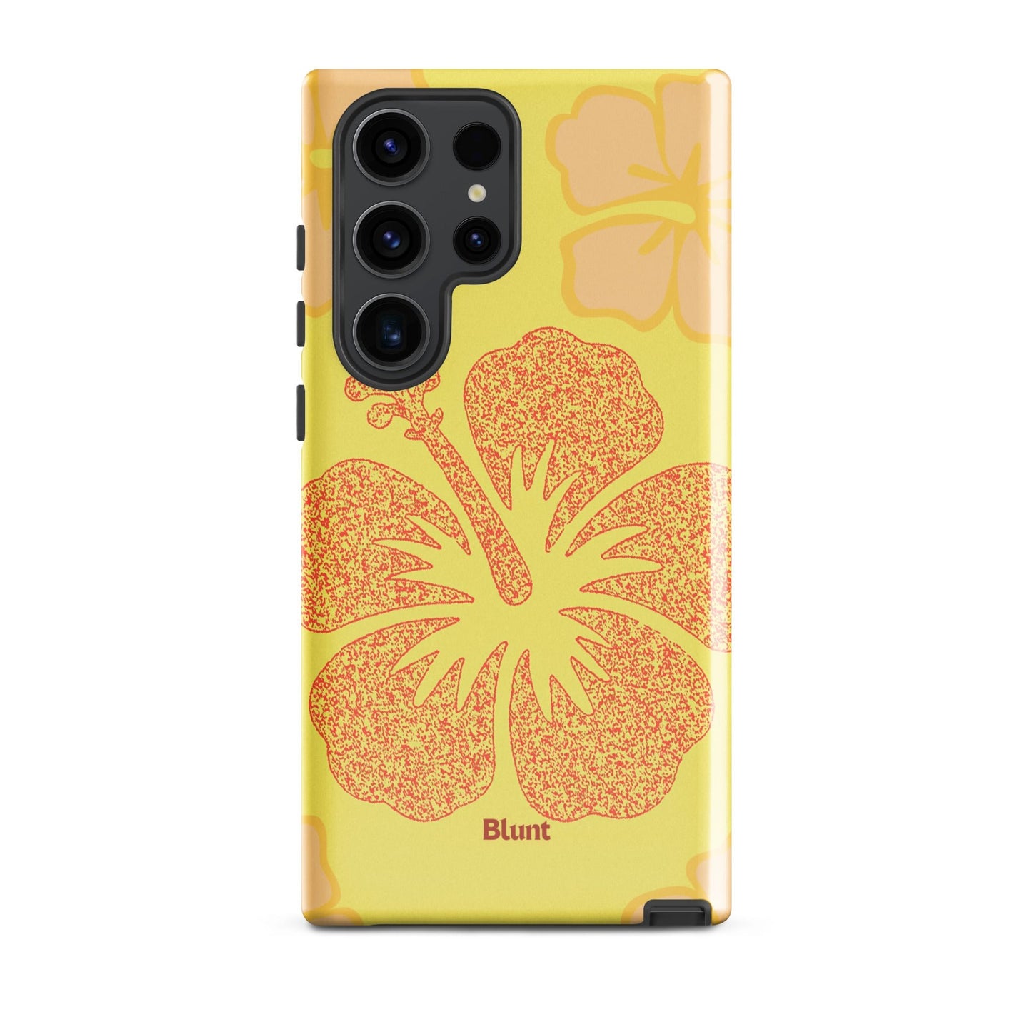 Yellow Hibiscus Samsung Case - Blunt Cases