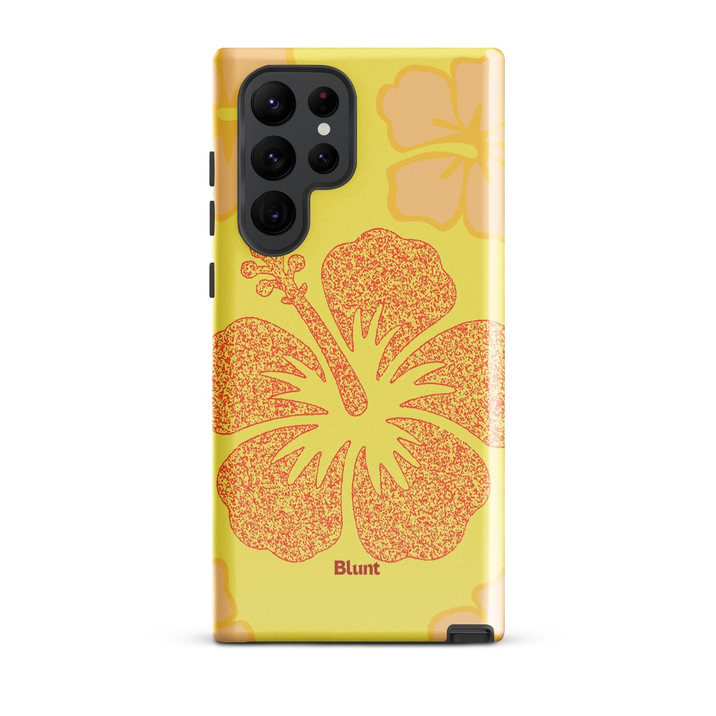 Yellow Hibiscus Samsung Case - Blunt Cases