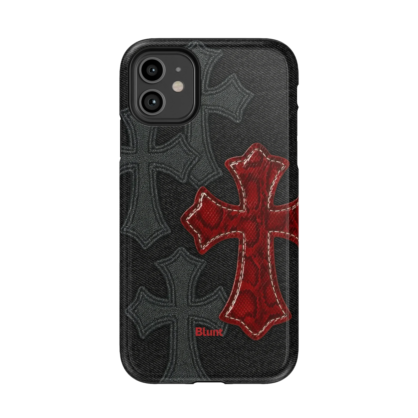 Crimson Cross iPhone Case
