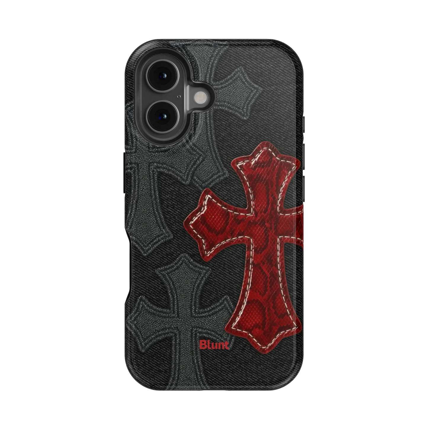 Crimson Cross iPhone Case