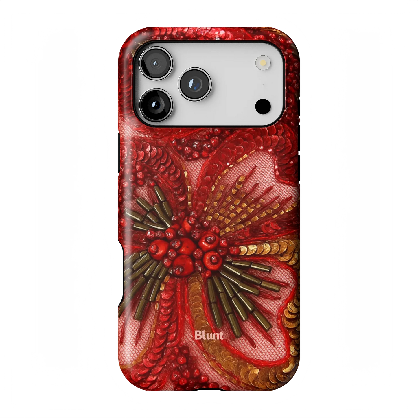 Crimson iPhone Case