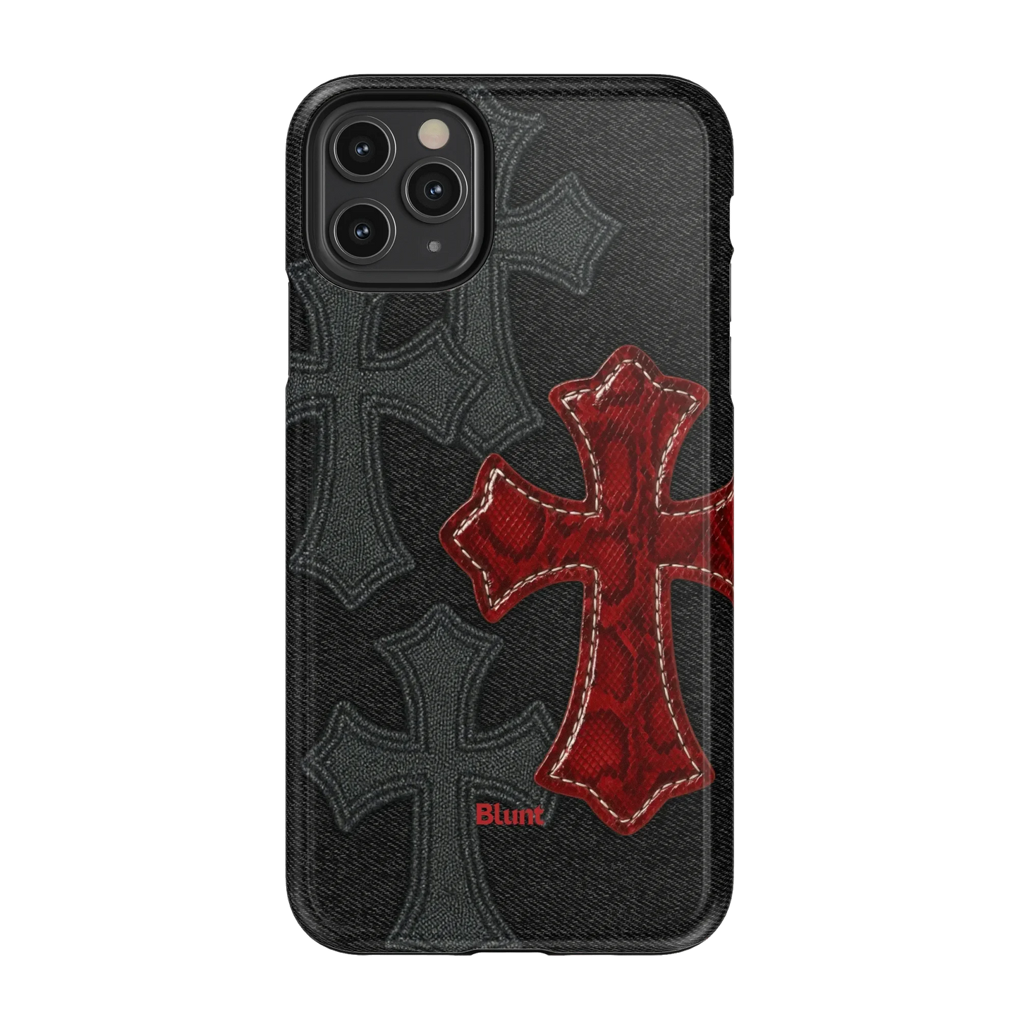 Crimson Cross iPhone Case