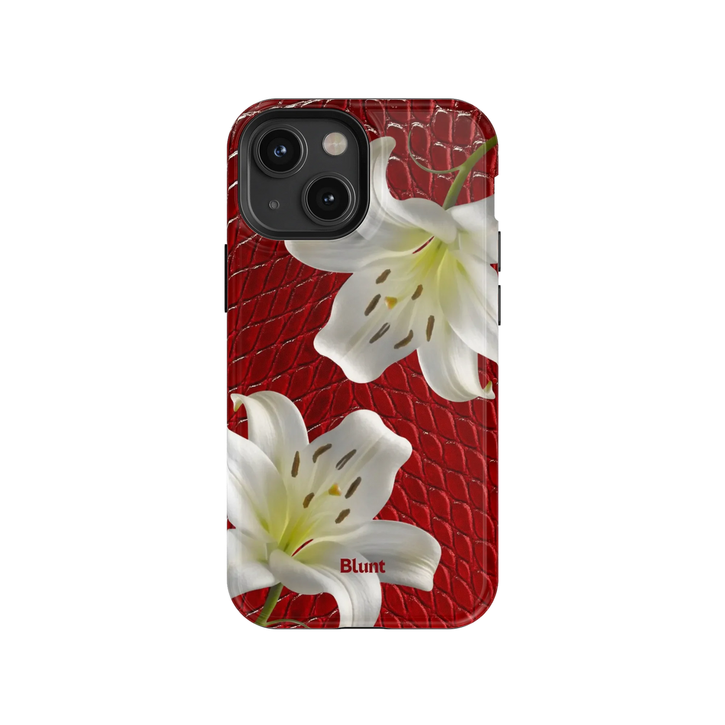 Crimson Lily iPhone Case