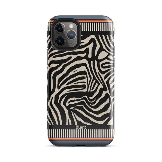 Zebra Rhythm iPhone Case - Blunt Cases