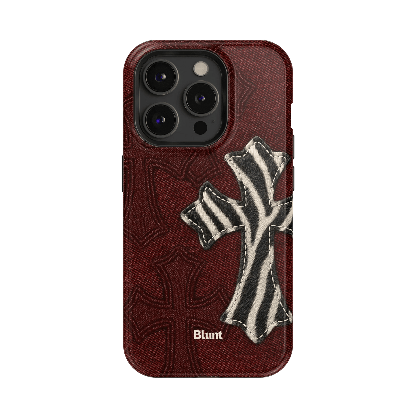 Zebrascale Cross iPhone Case - Blunt Cases