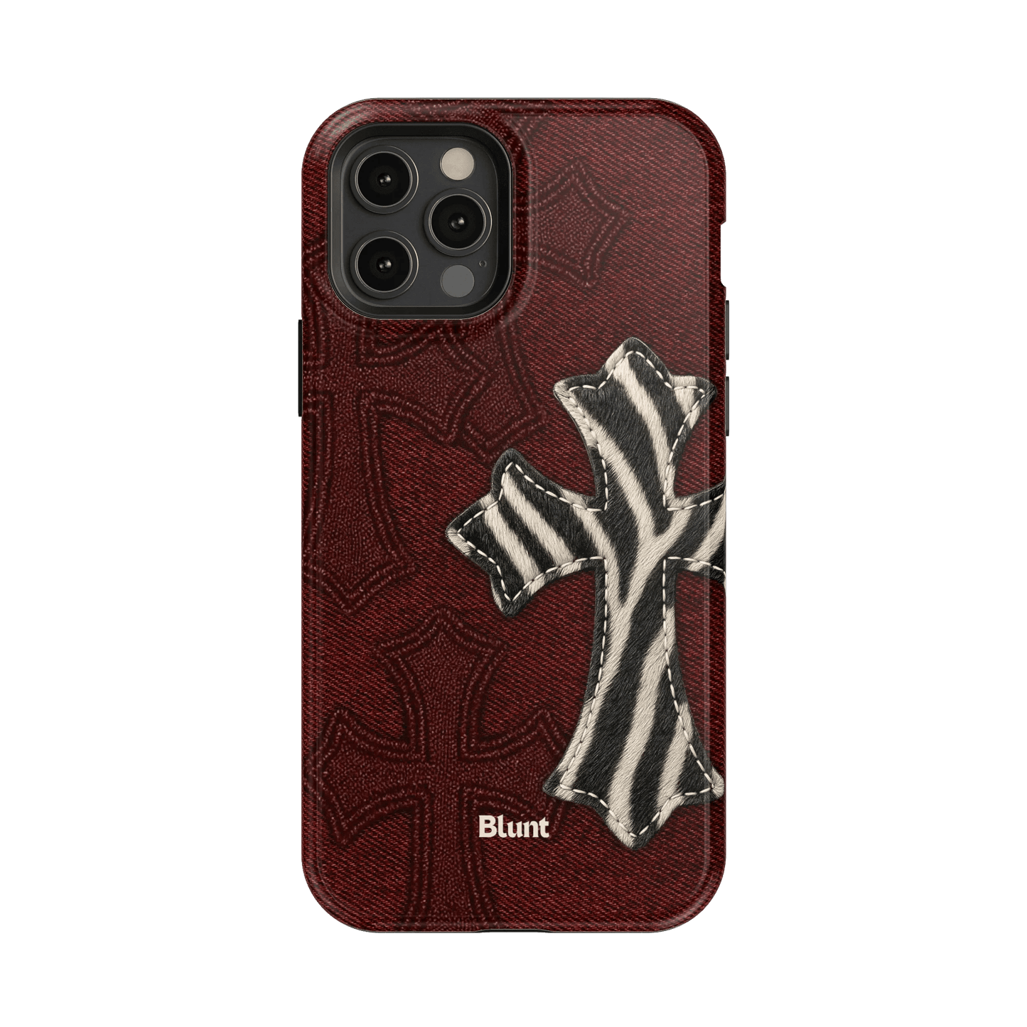 Zebrascale Cross iPhone Case - Blunt Cases