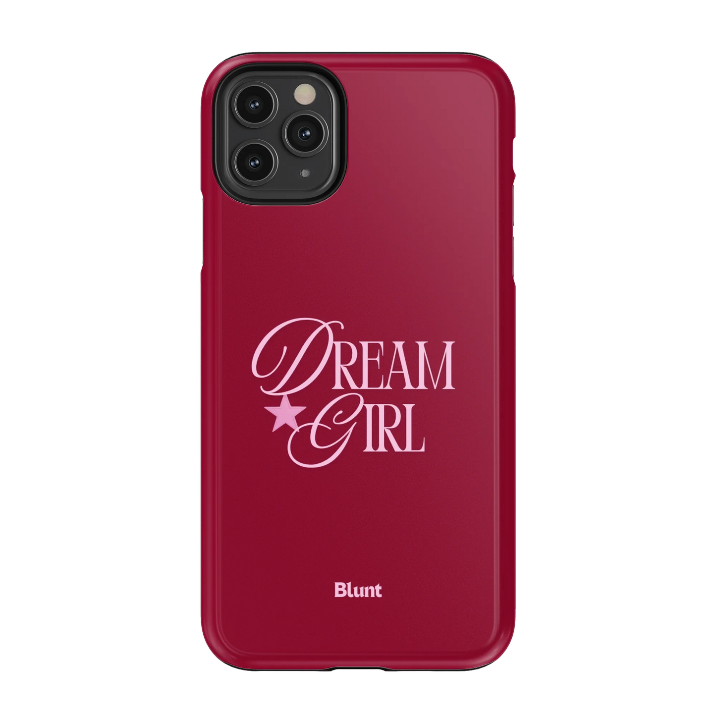 Dream Girl Maroon iPhone Case