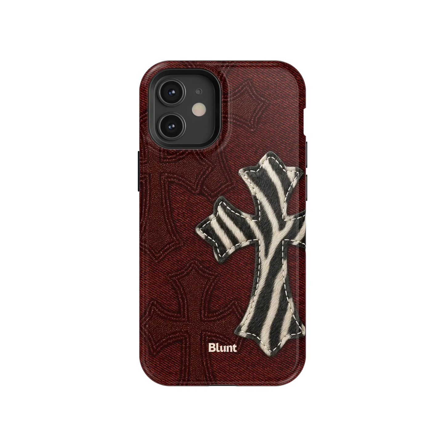 Zebrascale Cross iPhone Case