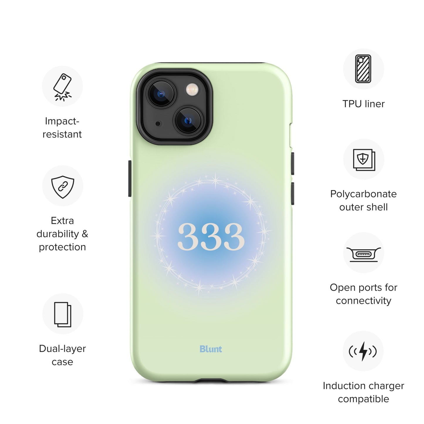 333 iPhone Case - blunt cases