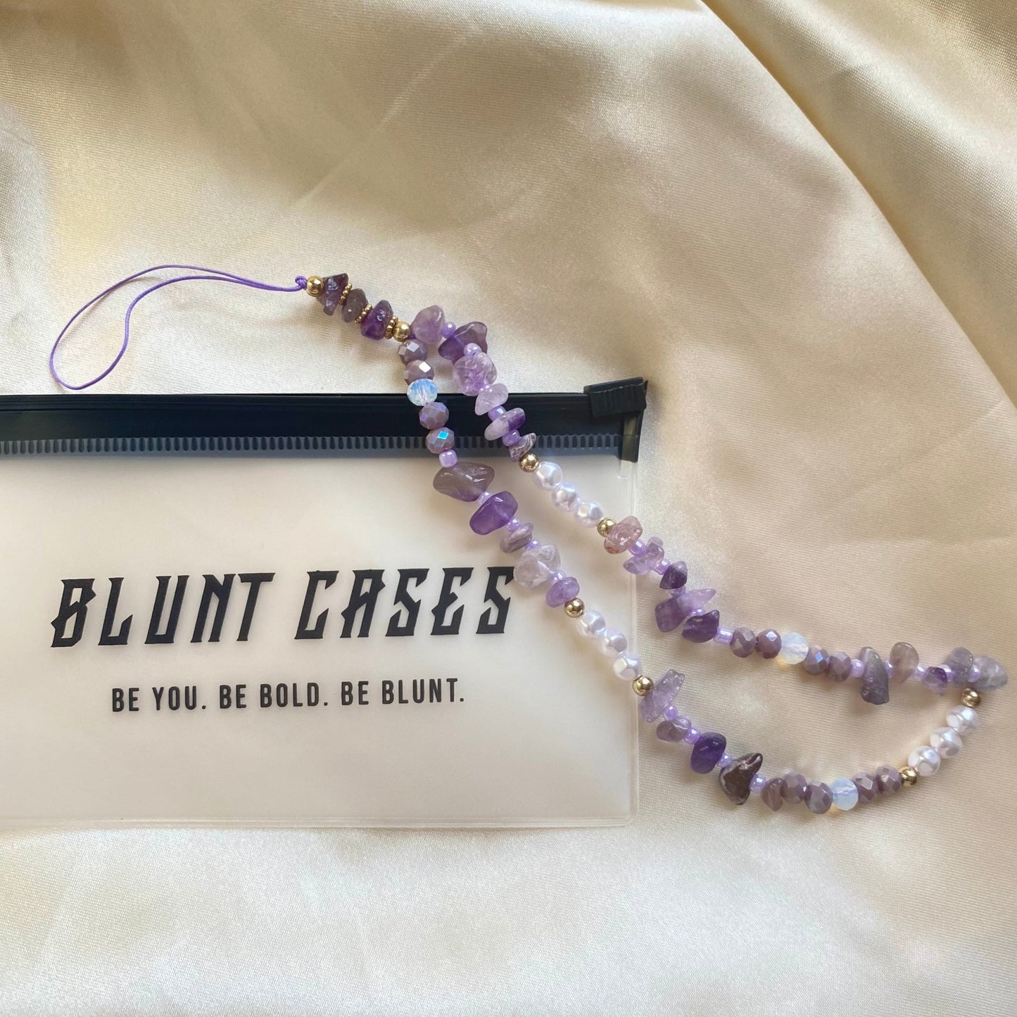 Amethyst Phone Charm - blunt cases
