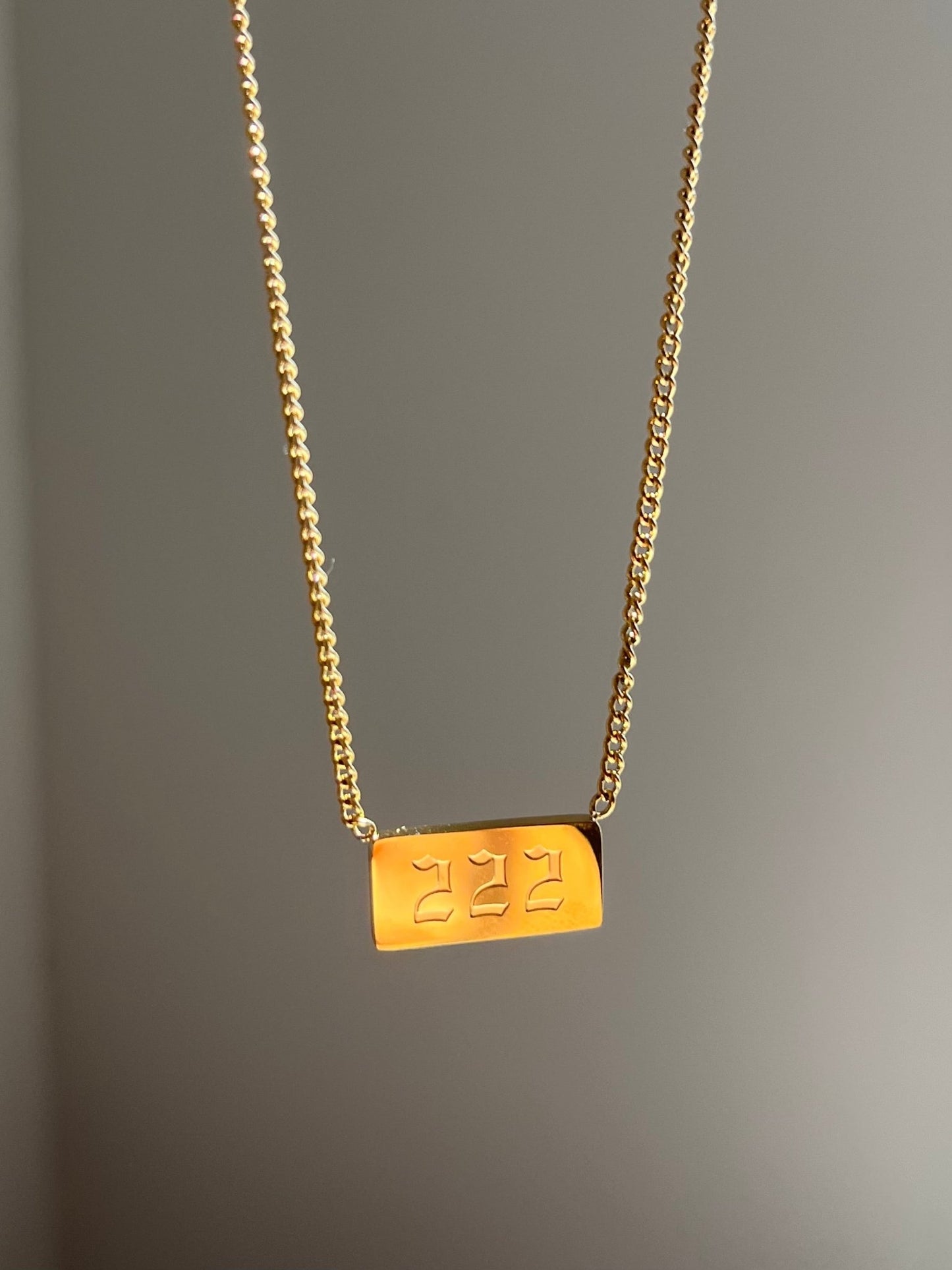Angel Number Necklace - blunt cases