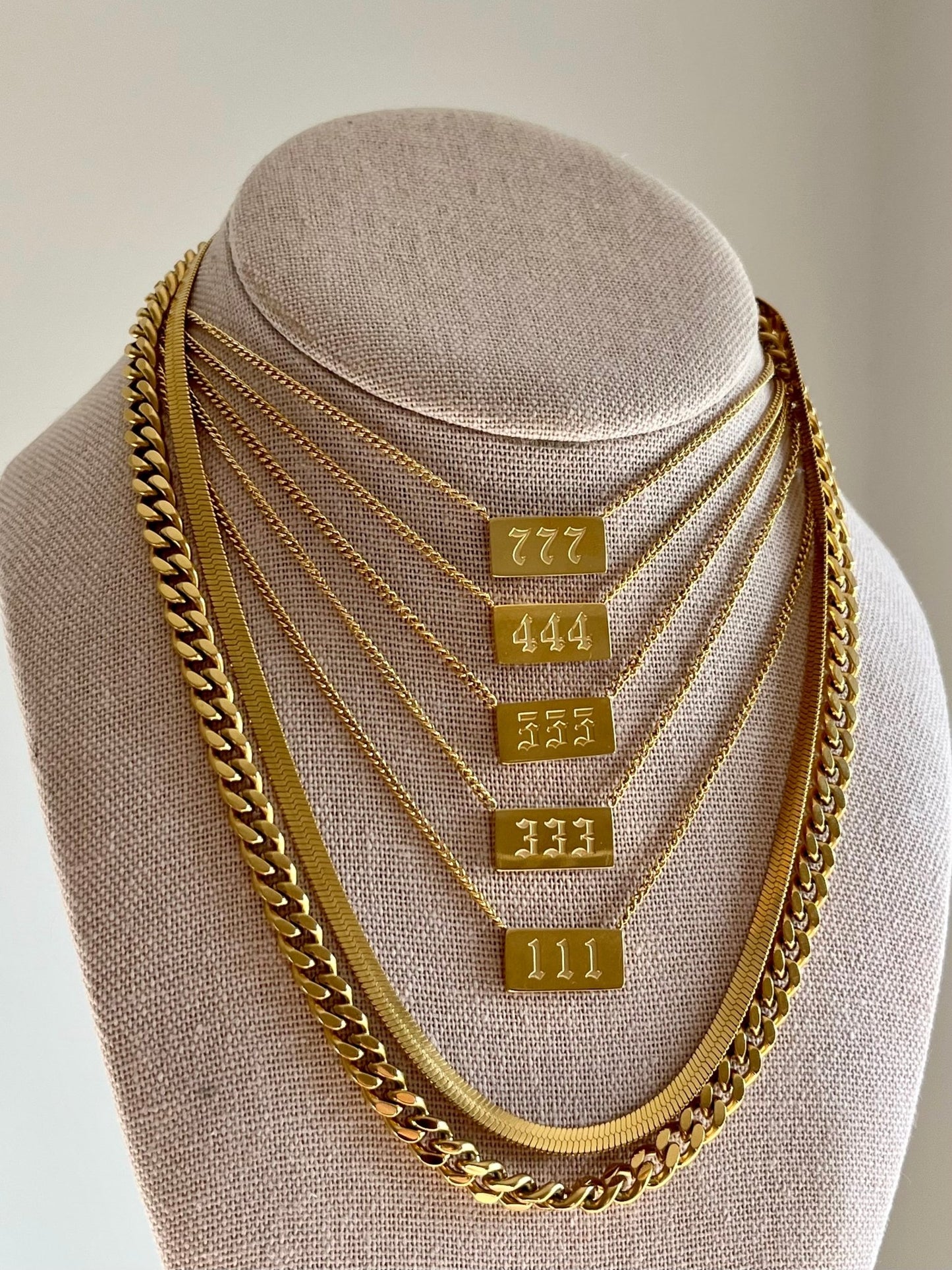 Angel Number Necklace - blunt cases