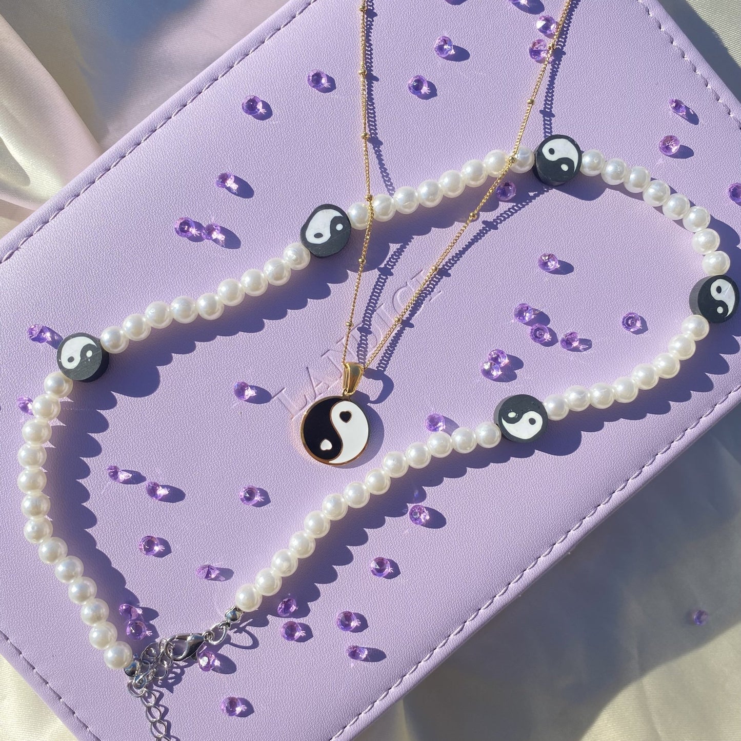 Black Balance Necklace - blunt cases