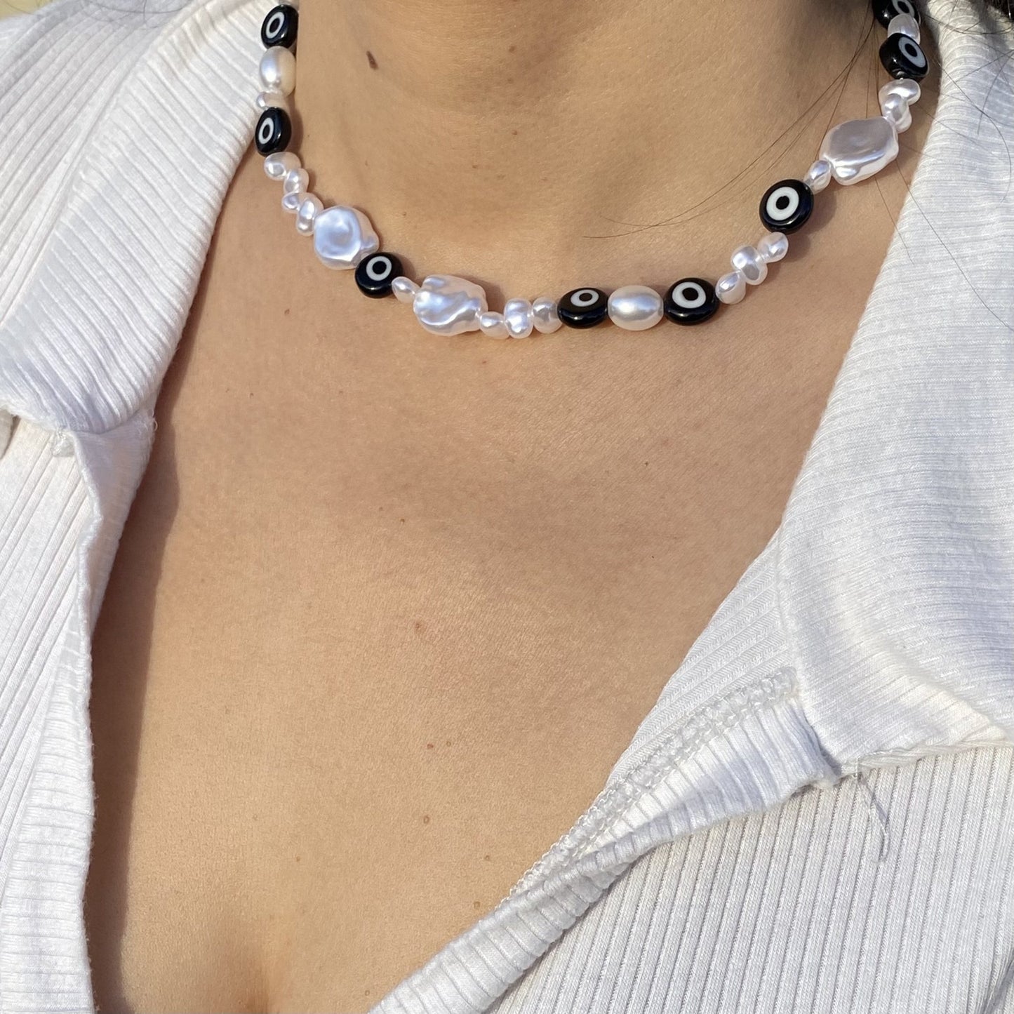 Black Evil Eyez Choker - blunt cases