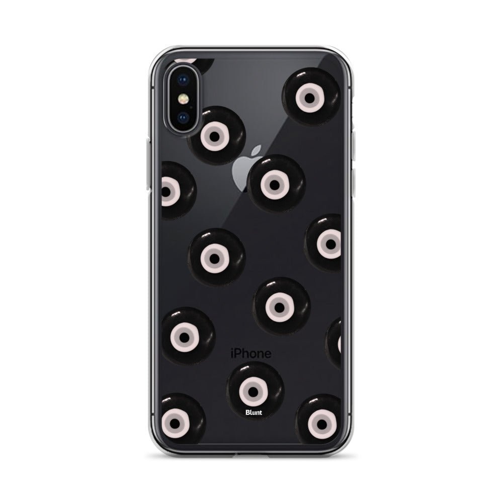 Black Evil Eyez iPhone Case - blunt cases