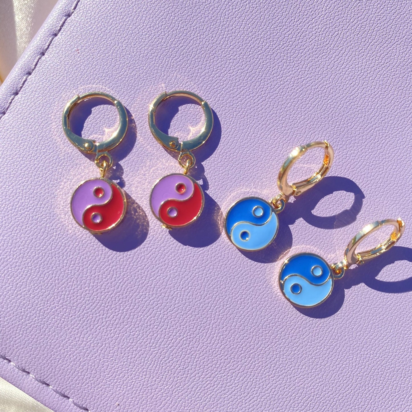 Blue Balance Earrings - blunt cases