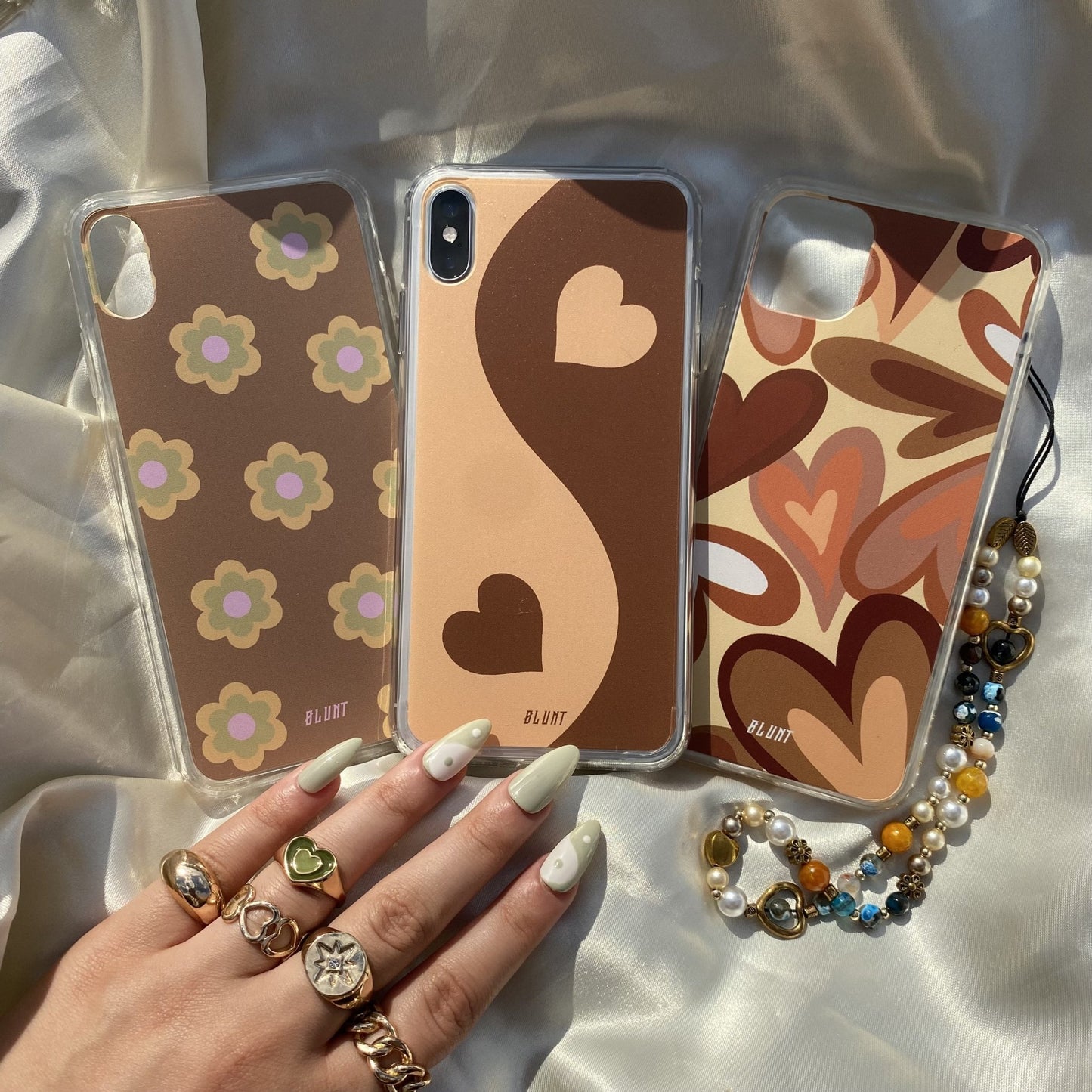 Brown Luv Balance iPhone Case - blunt cases