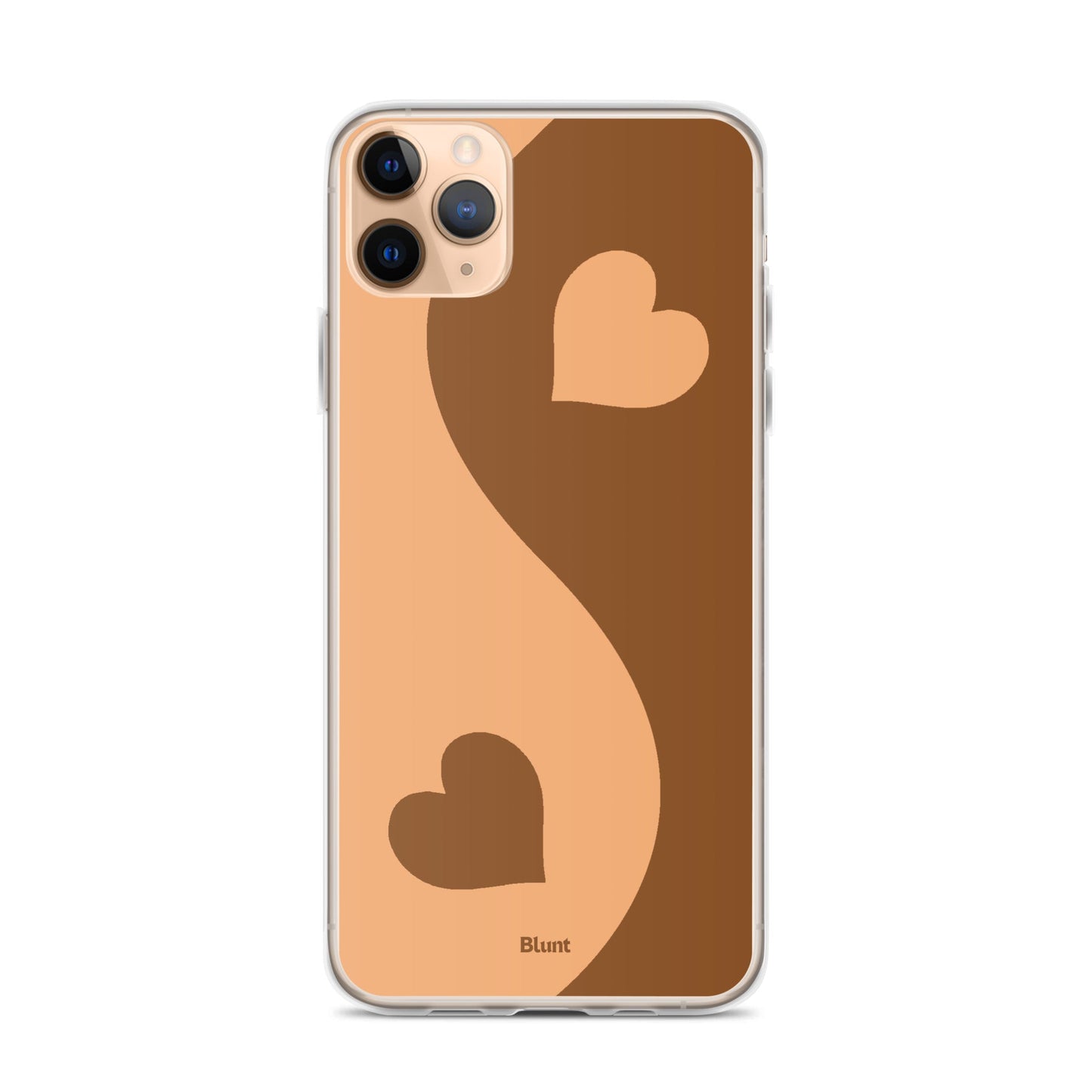 Brown Luv Balance iPhone Case - blunt cases