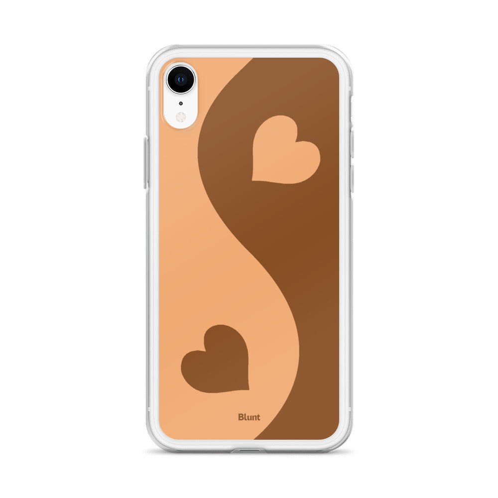 Brown Luv Balance iPhone Case - blunt cases