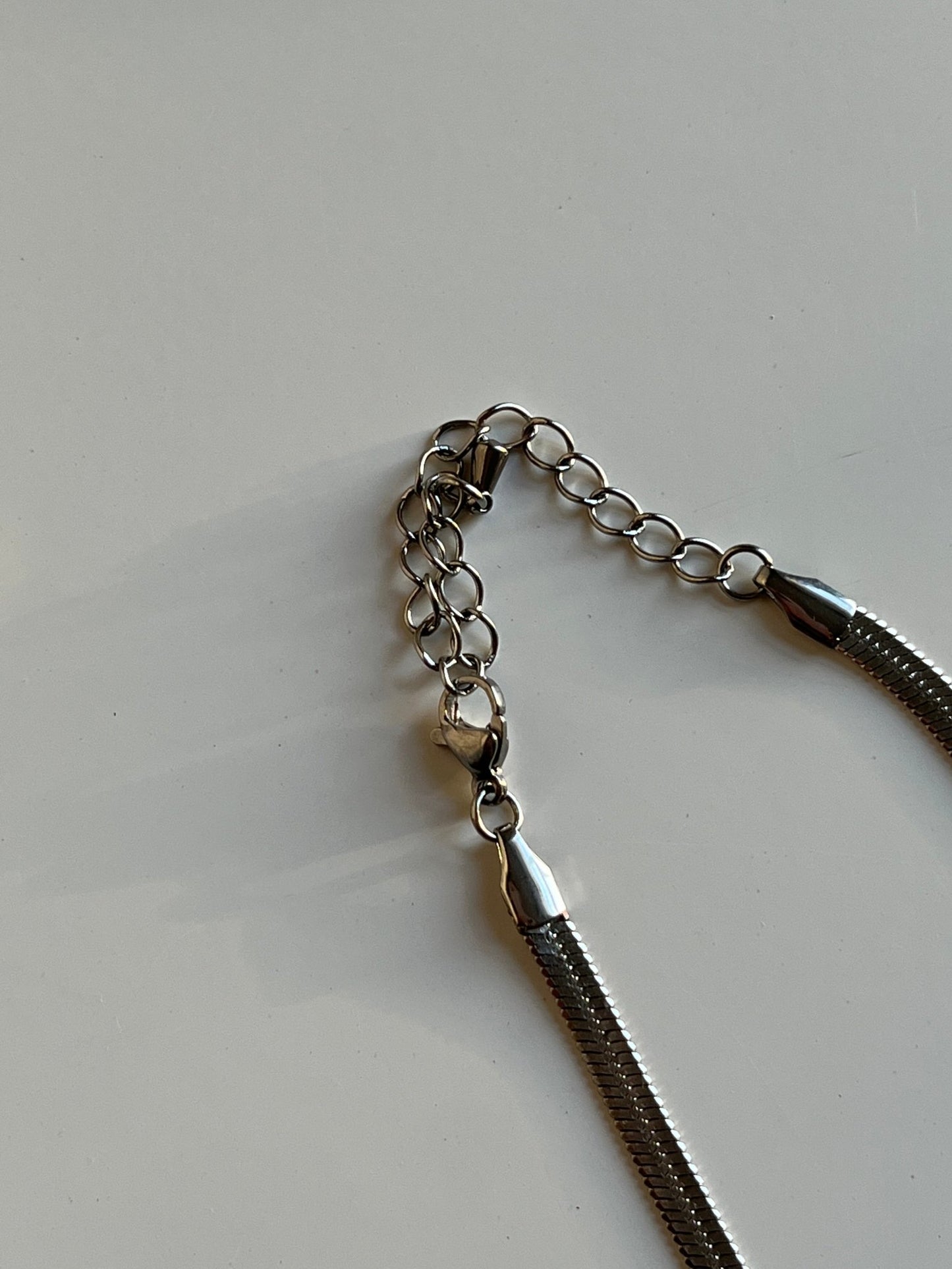 Classic Silver Necklace - blunt cases