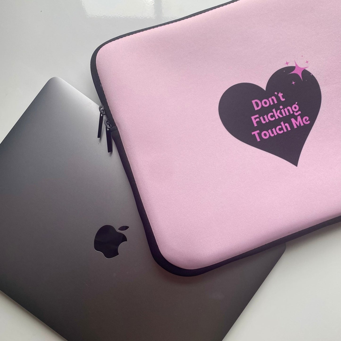 Don't Touch Laptop Sleeve - blunt cases